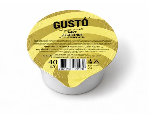 Соус GUSTO Алжирський